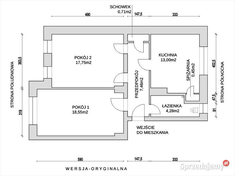 Szczęśliwe życie jedna trzy sypialnie na