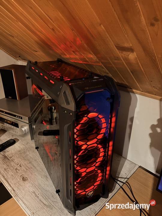 Obudowa cougar panzer tg Midi Tower Obudowy i zasilanie