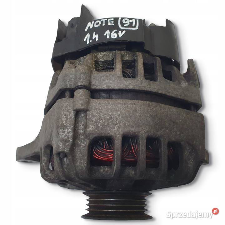 ALTERNATOR Nissan Note 14 16V valeo Układ elektryczny silnika Chełm