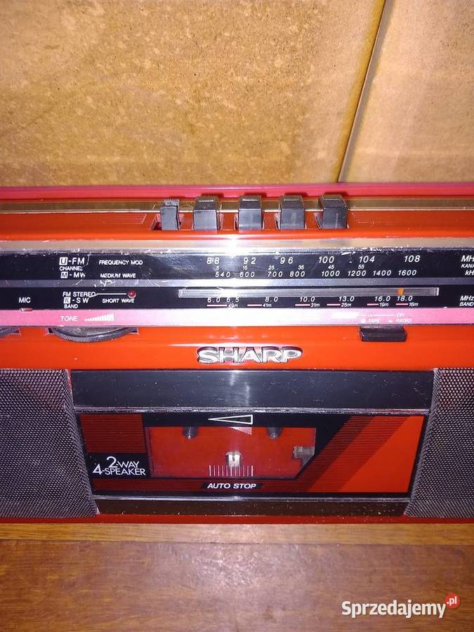 Radiomagnetofon Sharp qt 244 HR Łódź