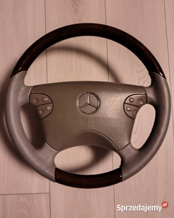 Drewniana Kierownica Mercedes Wyposażenie wnętrza