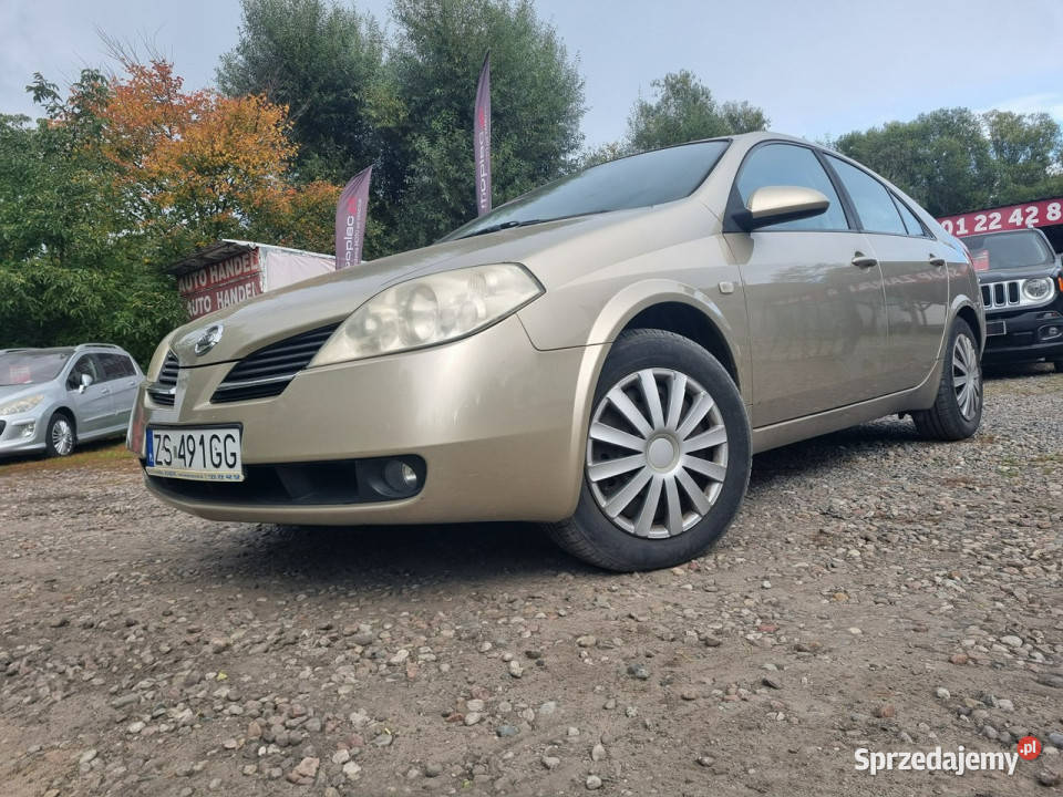 Nissan Primera Klimatronik Kamera Bez rdzy bt benzyna Szczecin sprzedam