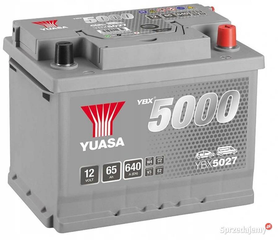 Akumulator Yuasa Silver 12V 65Ah 640A mazowieckie Orońsko