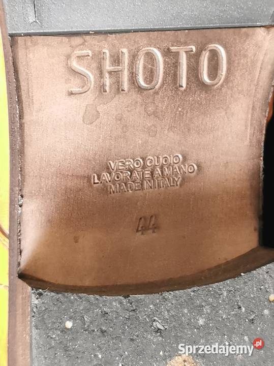 Piękne firmowe włoskie buty ze skóry naturalnej brązowy/beżowy Łódź