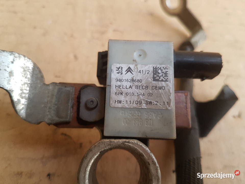 Citroen C3 Picasso lift kabel masowy klema