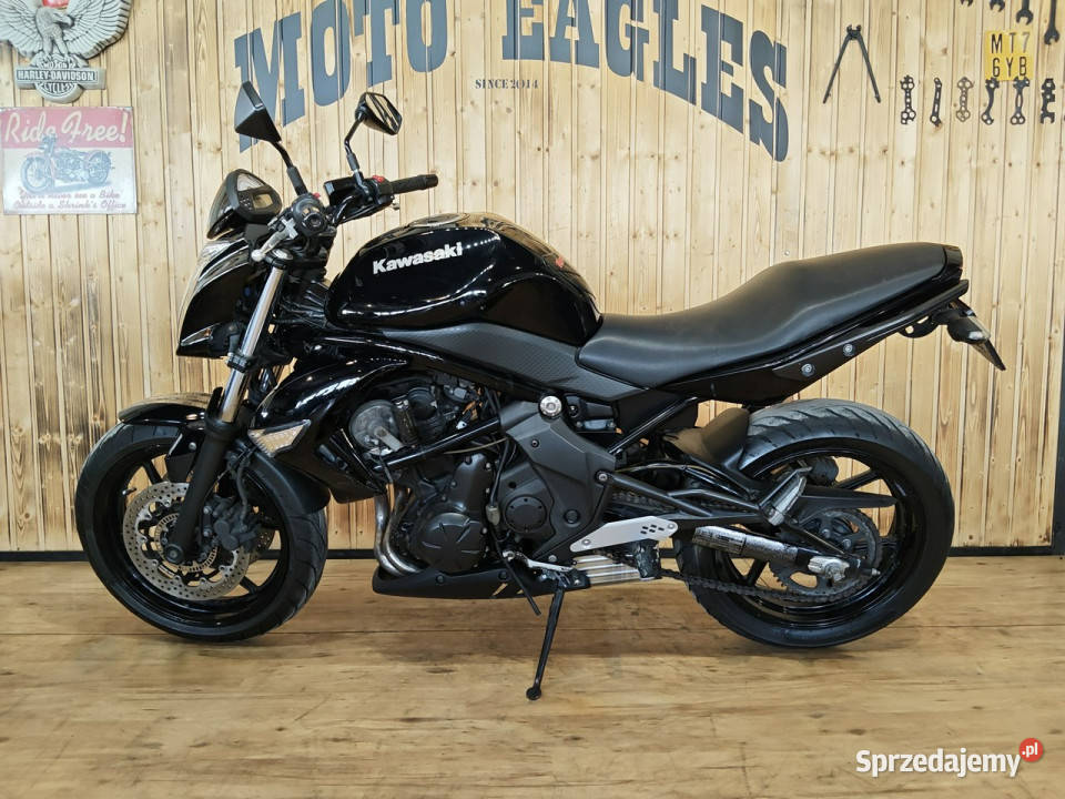 Kawasaki ER Piękny Motocykl KAWASAKI ER6n naked wielkopolskie