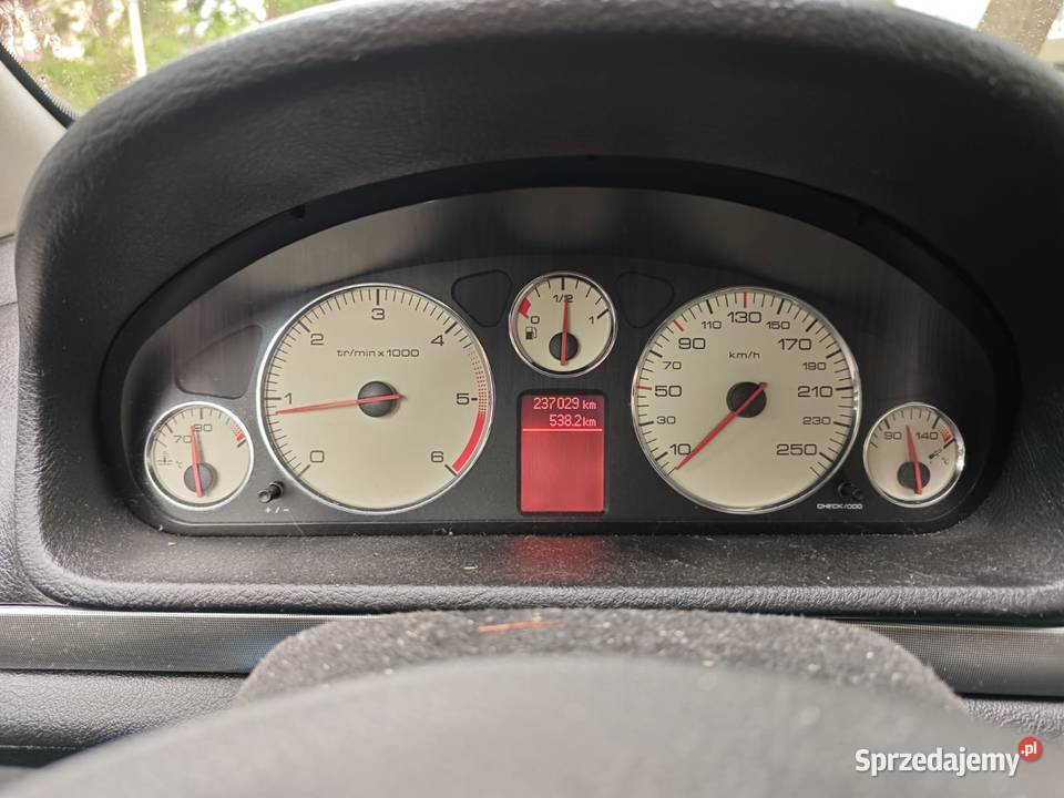 Peugeot 407 20 HDi 136 2008 manual OC i przegląd 4/5 Motoryzacja Pruszków