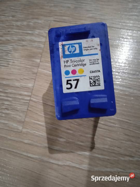 Pojemnik HP 57 orginalny pusty Komputery stacjonarne lubelskie Radzyń Podlaski