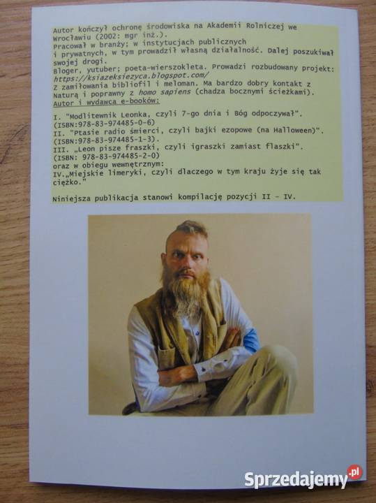 Limeryki czyli cieszcie się i radujcie a nie Rok wydania 2025 Leszno sprzedam