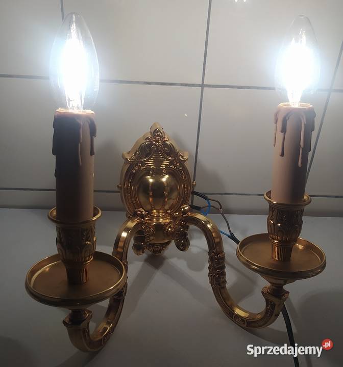 Kinkiet metalowy