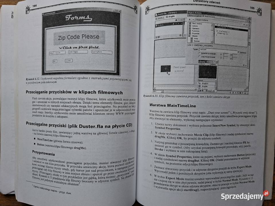 ActionScript FLASH Efekty specjalne Bill Sanders Kraków