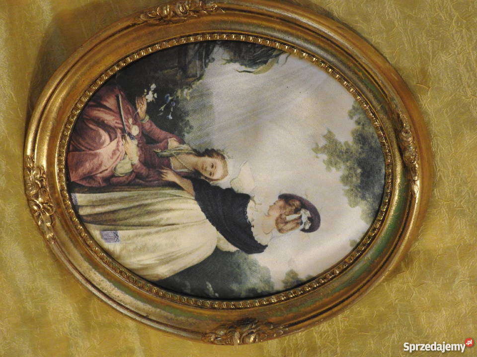 Piękny obrazek malowany na jedwabiu Inowrocław