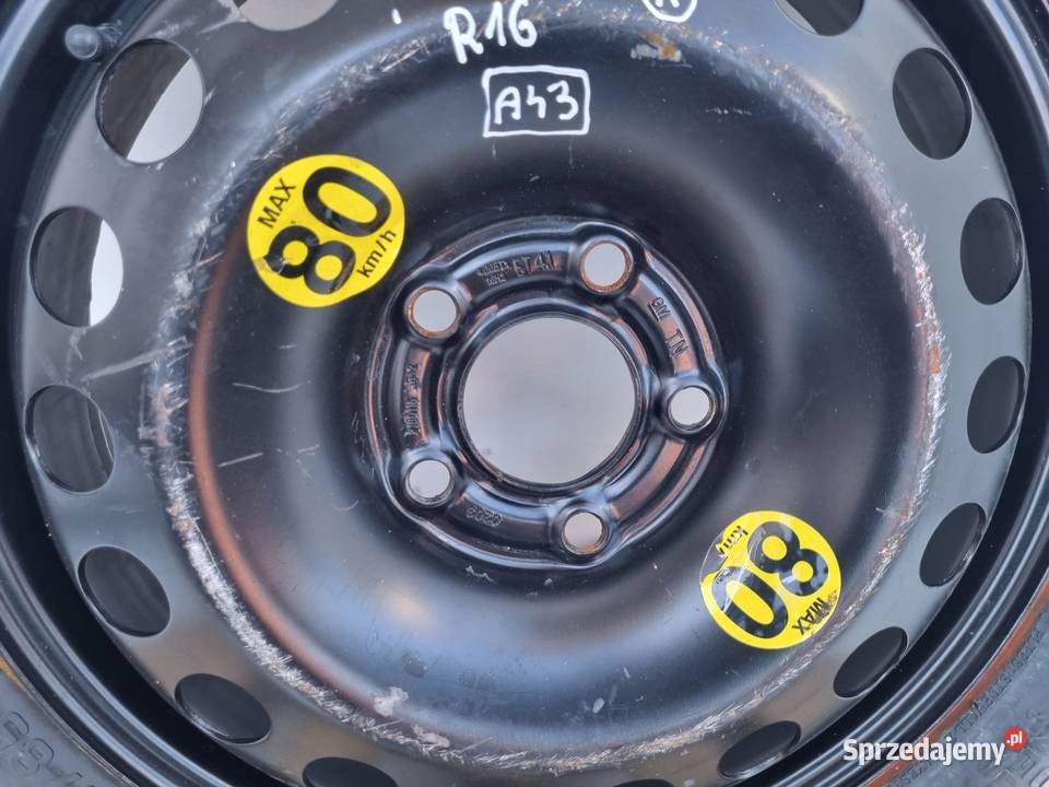 KOŁO DOJAZDOWE 12585 R16 2160115 5x110 Chełm