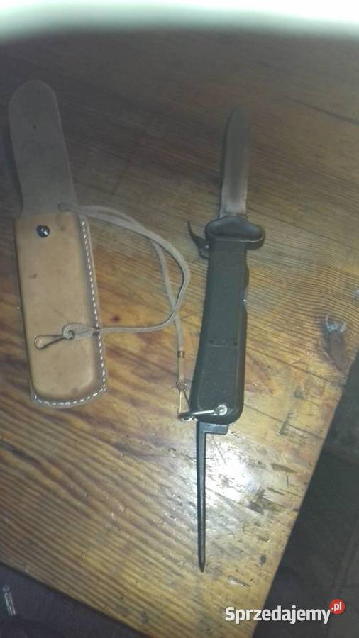 Nóż grawitacyjny strzelców spadochronowych BW z Skarżysko-Kamienna