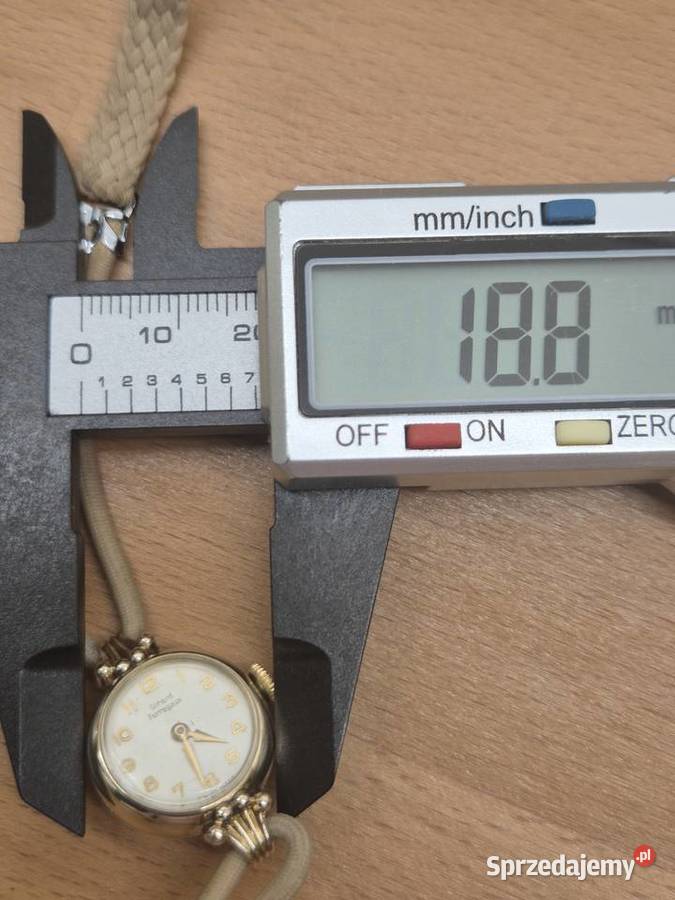 Damski zegarek vintage Girard Perregaux Au 20 Chorzów