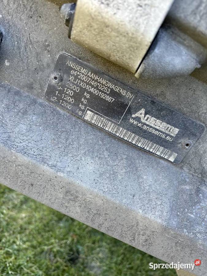 Przyczepa samochodowa 2018 r Spitzer Konin