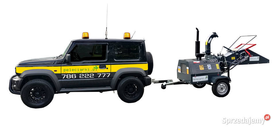 Rębak Rozdrabniacz Mobilny Rębak Spalinowy 50 śląskie Zrębice