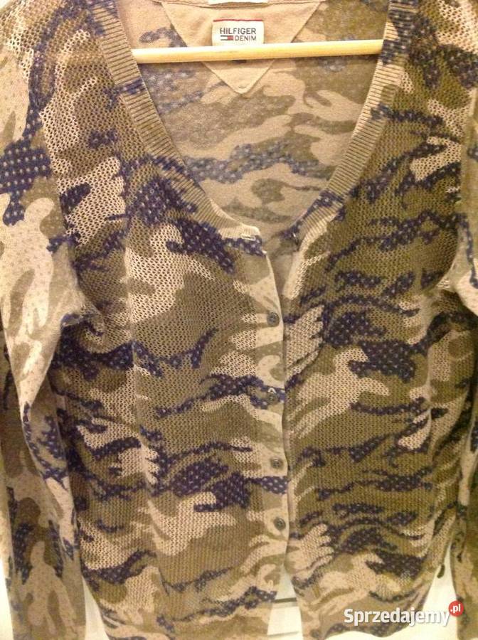 Cienki Sweter Rozpinany Moro Damski Tommy