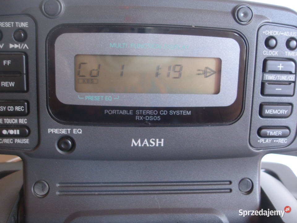 Radiomagnetofon PANASONIC RXDS05 Zielona Góra