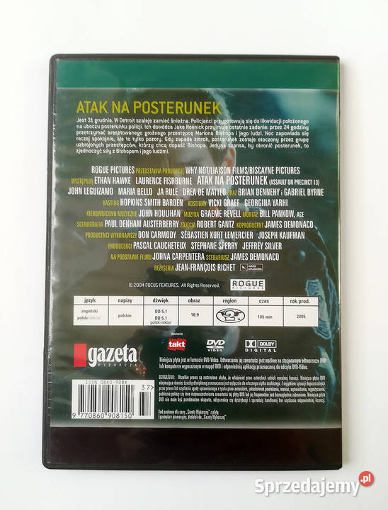 Film Atak Na Posterunek DVD lektor Krosno