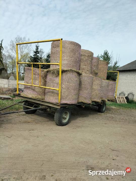 Przyczepa do bel laweta słomy siana Poddębice