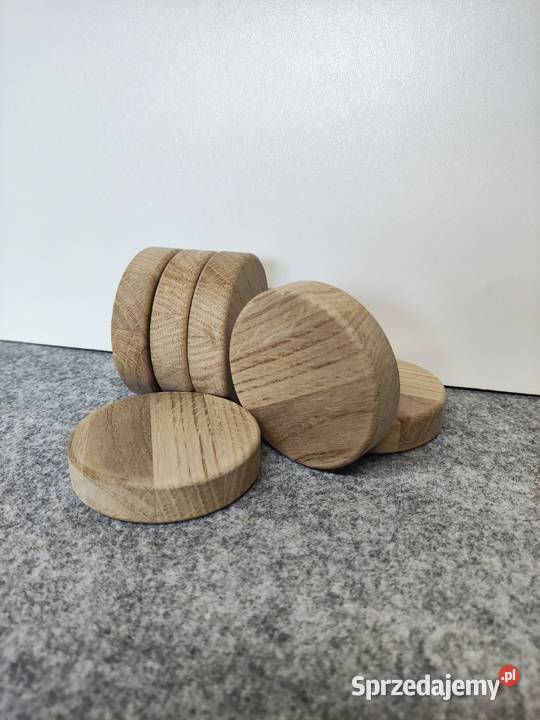 Krążki dębowe na dekorację 8 Piaski