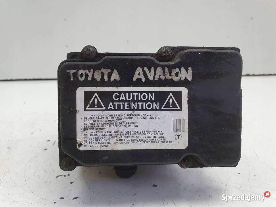 Toyota Avalon POMPA ABS hamulcowa 0265800714 Rudka