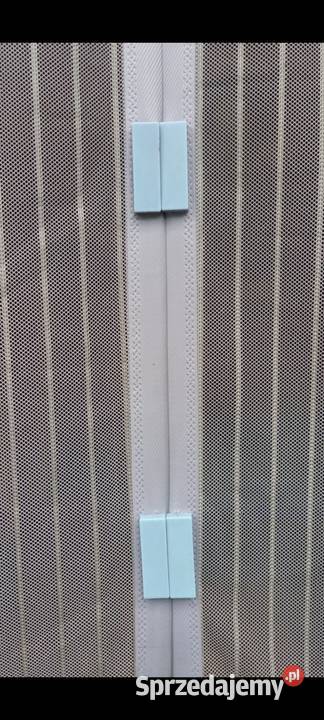 Moskitiera magnetyczna siatka na drzwi dzielona