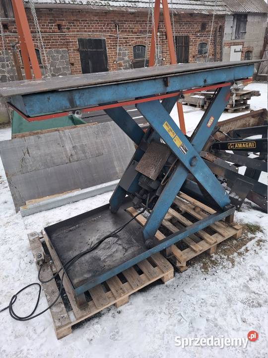 Podnośnik nożycowy hydrauliczny Koło