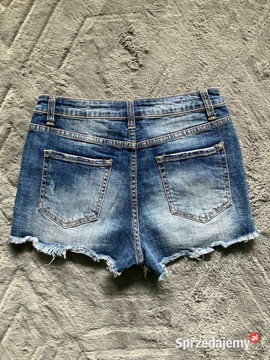 Jeansowe spodenki szorty Water Jeans kolibry Nisko