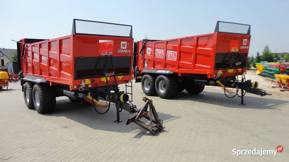 Rozrzutniki 6 8 10 12 14T MetalFach N672 N7621 Oleśnica sprzedam