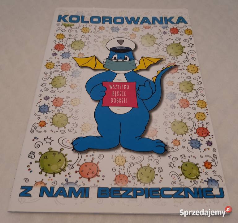 Kolorowanka Policja Wszystko będzie dobrze Czeladź sprzedam