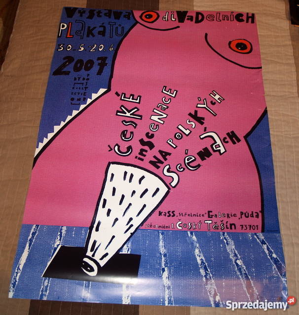 Plakat P Kossakowskiego z 2007 r Wystawa Plakatu