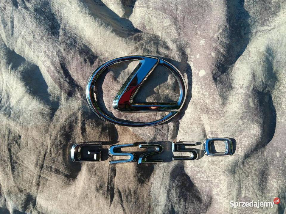 Znaczek emblemat typnej klapy Lexus GS IV GS250 Katowice