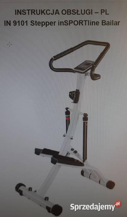 Stepper hydrauliczny z kolumną inSPORTline Rote Morąg sprzedam