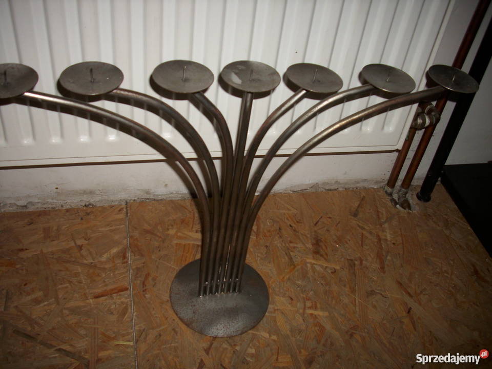 Wielki świecznik do salonuVintage Loft zachodniopomorskie Barlinek