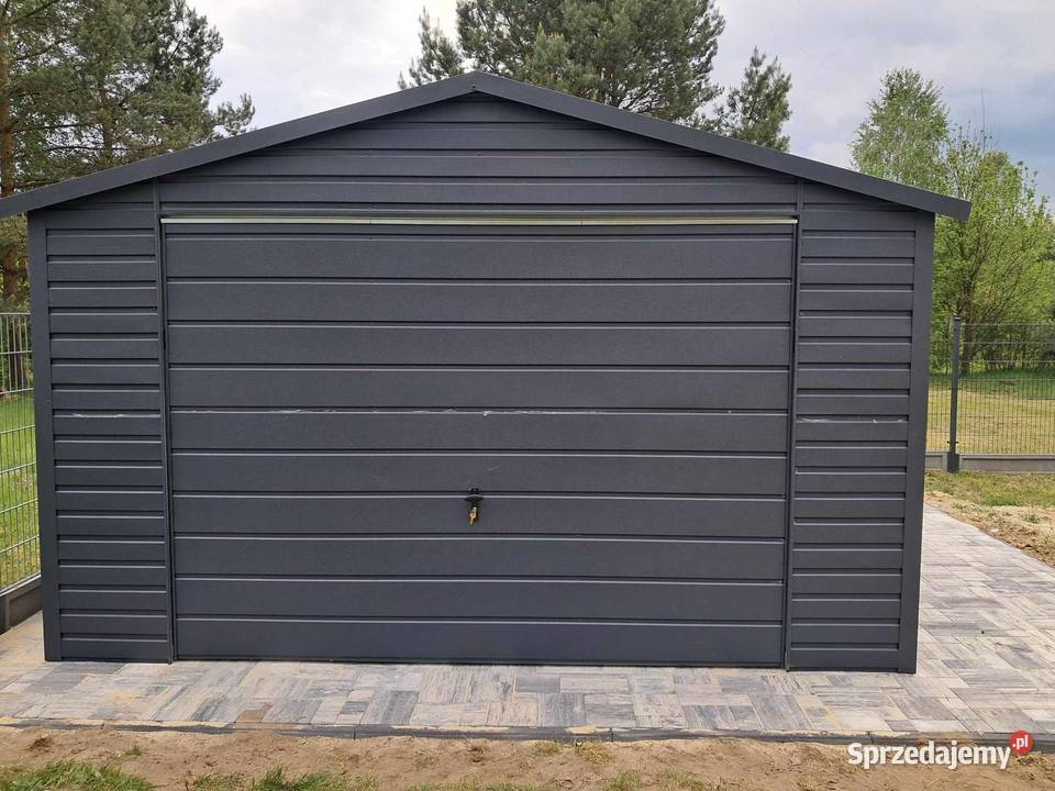 Garaż blaszany 4x6 Wzmocniony PROFILAMI