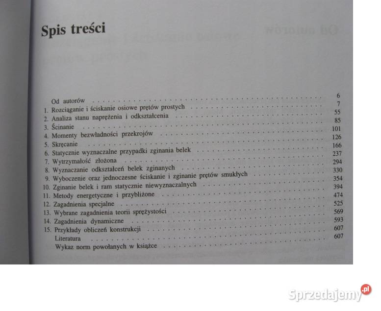 Zbiór zadań z wytrzymałości materiałów Banasiak technika, nauki techniczne Bytom