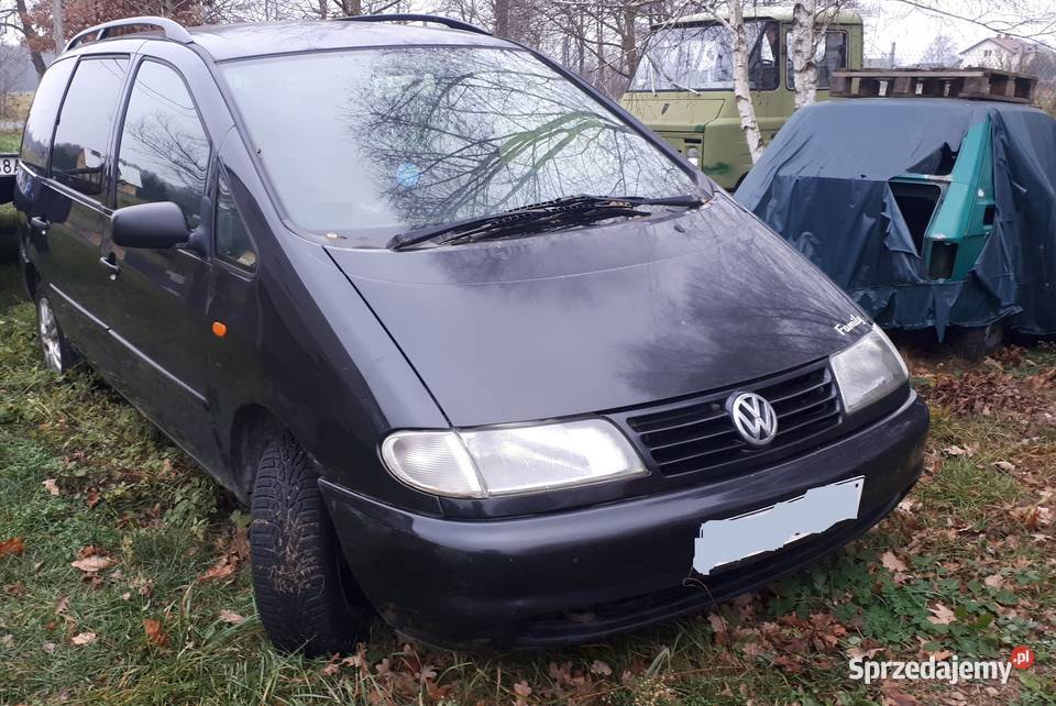 VW Sharan 19 TDI na części elektryczne szyby Osieck sprzedam