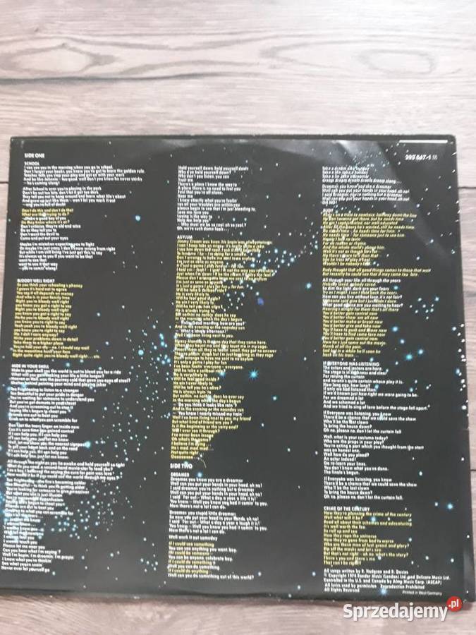 SUPERTRAMP Crime of the Century 1974