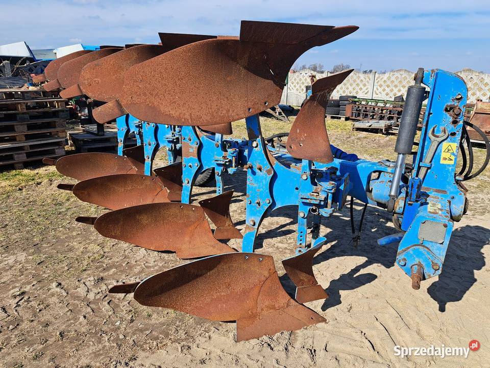 Pług LEMKEN EUROPAL 7 vario 4 skiby z Niemiec nieuszkodzony Pługi Kłodawa