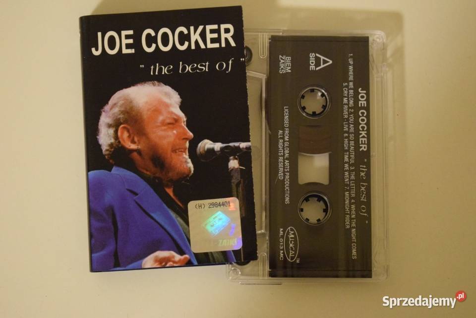 Joe Cocker The Best kaseta stan kaseta Muzyka kujawsko-pomorskie Chełmno