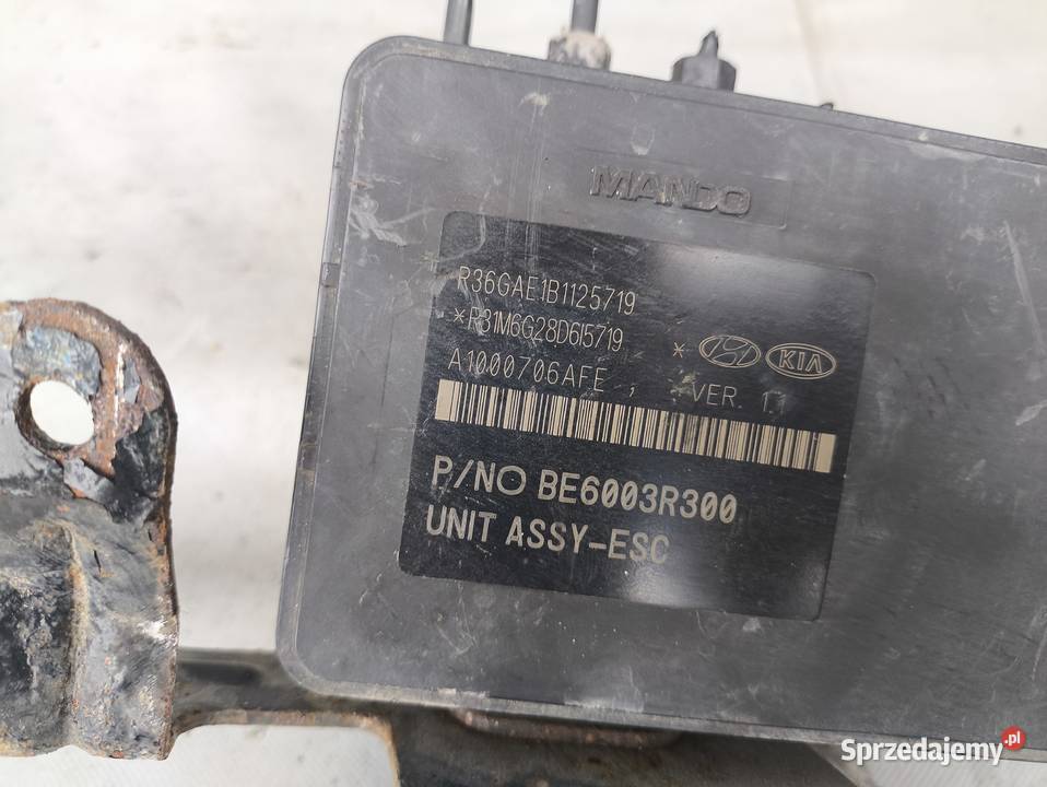 POMPA STEROWNIK ABS ESC KIA SPORTAGE IV 17 CRDI Układ ABS i ESP Radom