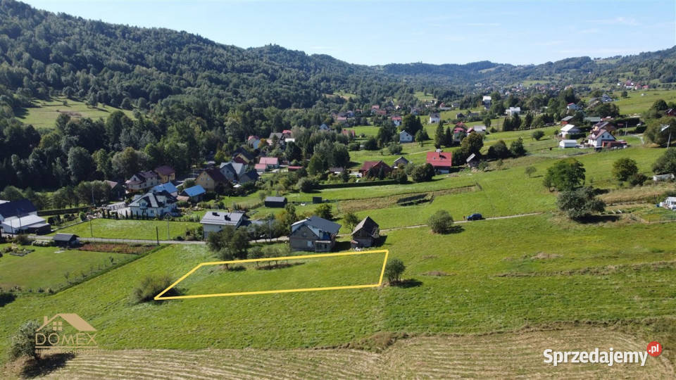 Działka do sprzedania 1129m2 Milówka
