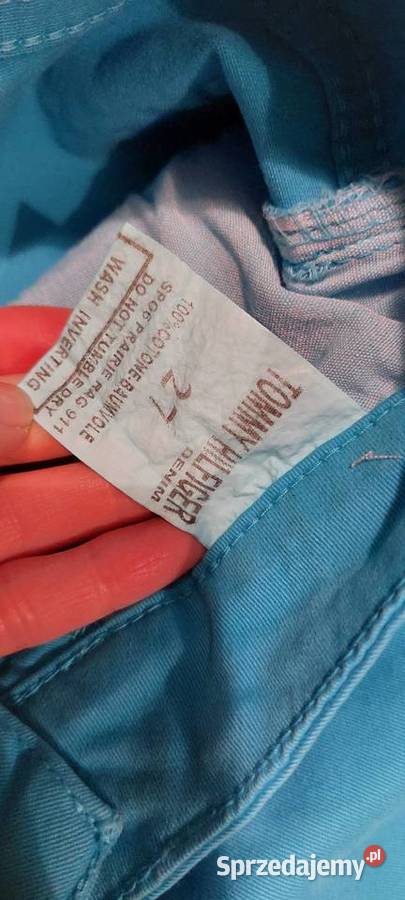 Spodnie letnie niebieskie Józefów Roztoczański sprzedam