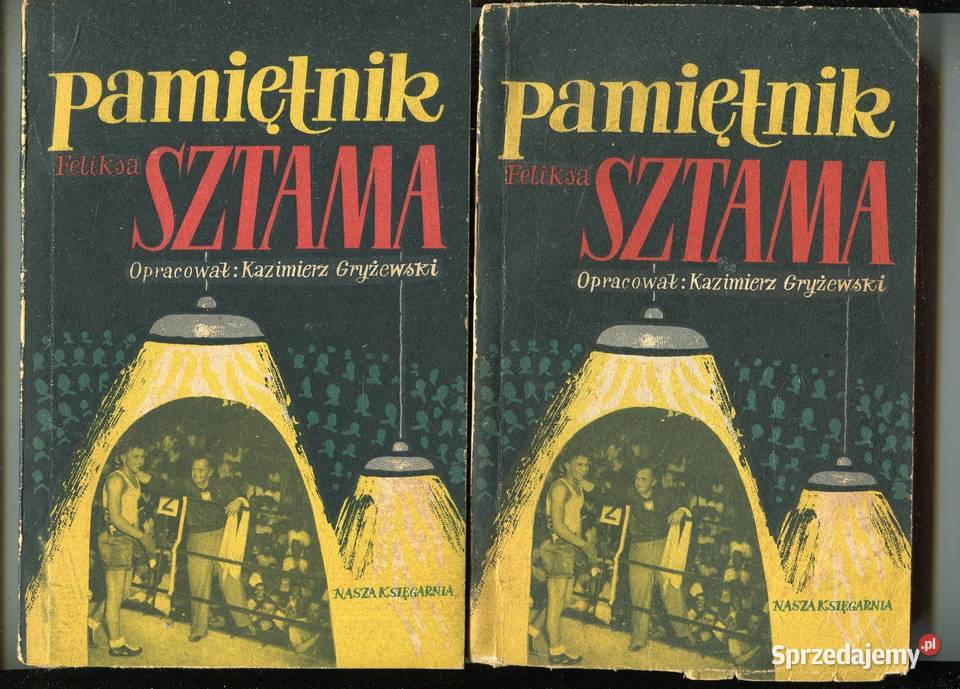 Pamiętnik Feliksa Sztama czI II miękka zachodniopomorskie Szczecin sprzedam
