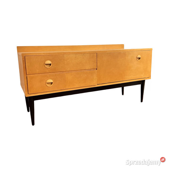 Niska komoda sideboard jesionowy duński design 57cm Dom i Ogród Warszawa