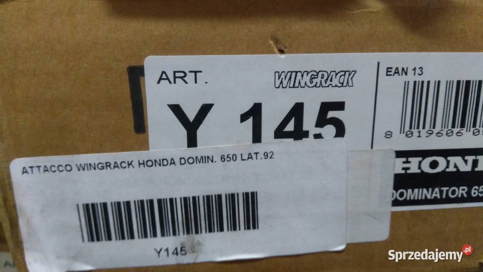 Stelaż mocowanie kufrów bocznych GIVI Honda NX Bielsk Podlaski
