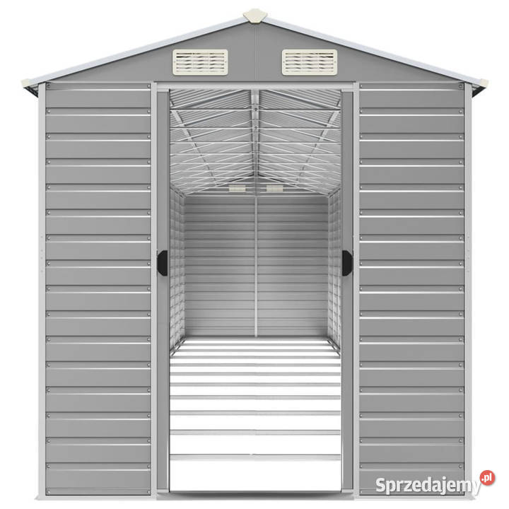 Szopa ogrodowa jasnoszara 191x980x198 stal Warszawa