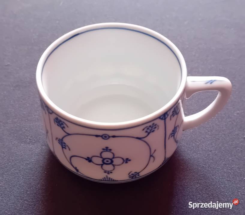 Filiżanka Carl Tielsch Altwasser Wzór słomkowy Koźminek